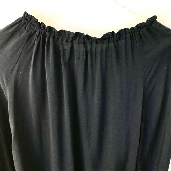 VELVET peasant blouse - Picture 3 of 6